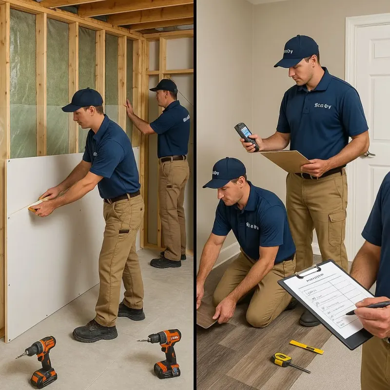 Repairs and Reconstruction process in South Yuba City, CA